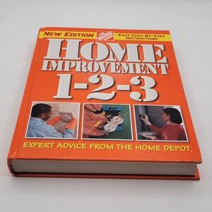 Meredith Books Home Improvement 1-2-3 Hardcover Second Edition DIY Good